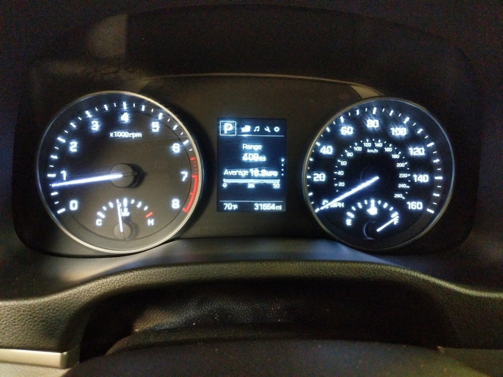 2018 Hyundai Elantra - Odometer Close Up
