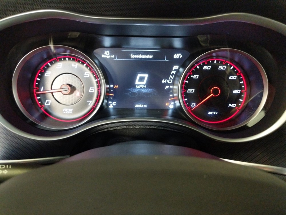2016 Dodge Charger - Odometer Close Up