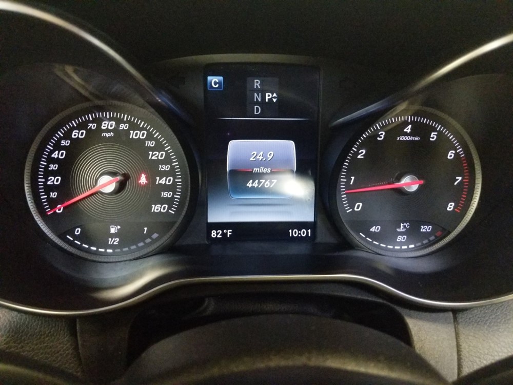 2016 Mercedes-Benz C300 - Odometer Close Up