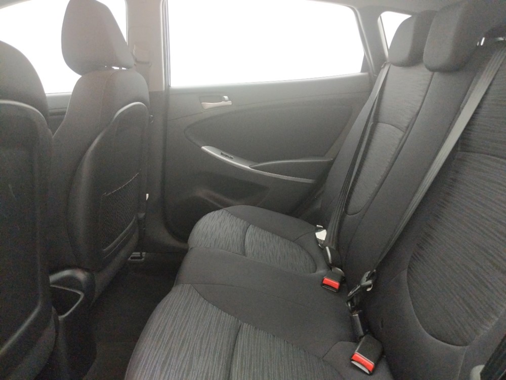 2017 Hyundai Accent - Driver Rear Seat