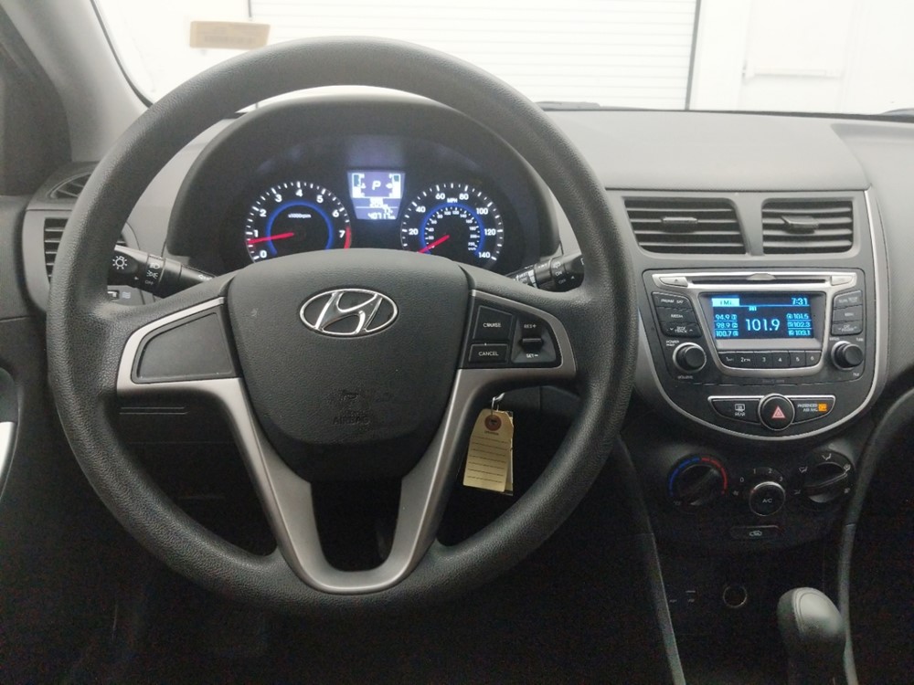2017 Hyundai Accent - Driver Dash