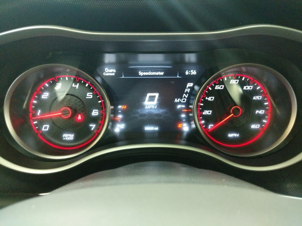 2018 Dodge Charger - Odometer Close Up