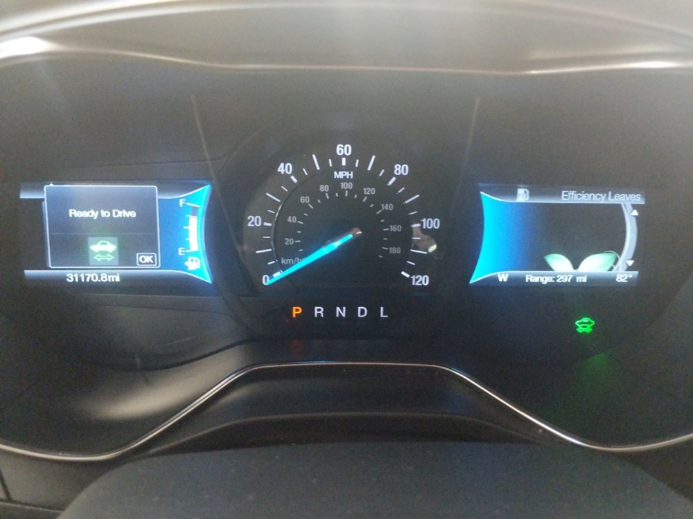 2018 Ford Fusion - Odometer Close Up