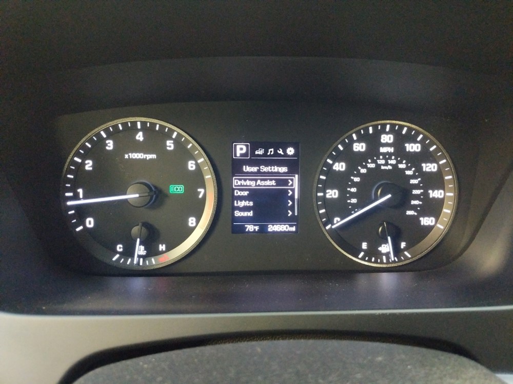 2016 Hyundai Sonata - Odometer Close Up