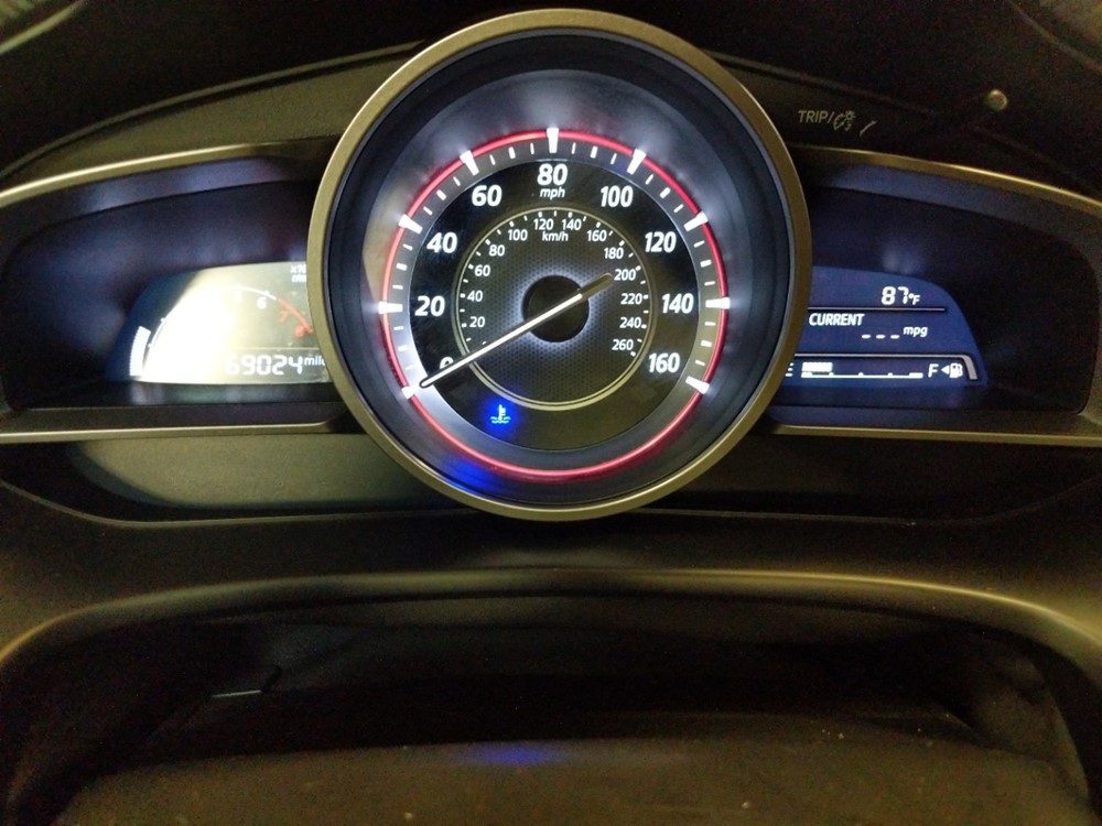 2014 Mazda Mazda3 - Odometer Close Up