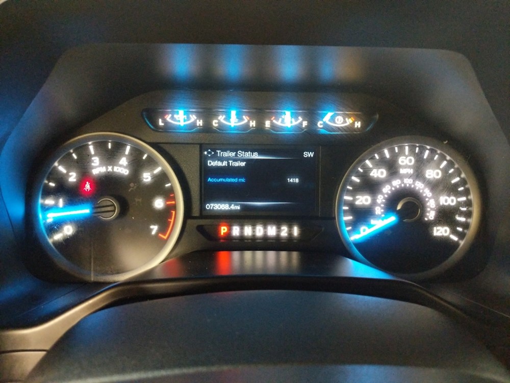 2016 Ford F-150 - Odometer Close Up
