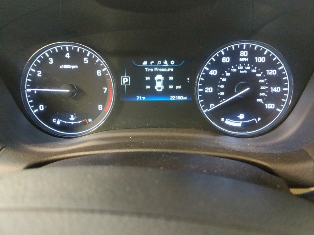 2016 Hyundai Genesis - Odometer Close Up