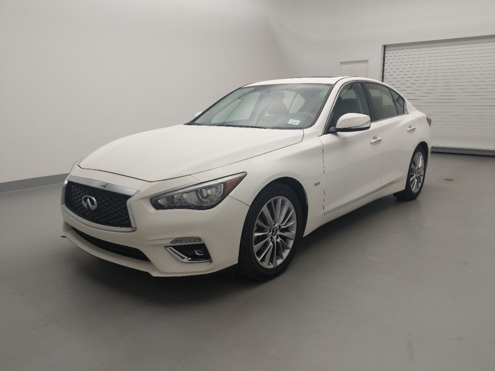 Driver Front Bumper Used 2018 INFINITI Q50 Driver Front Bumper