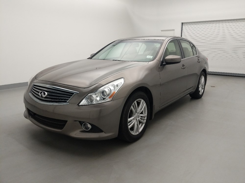 Driver Front Bumper Used 2012 INFINITI G37 Driver Front Bumper