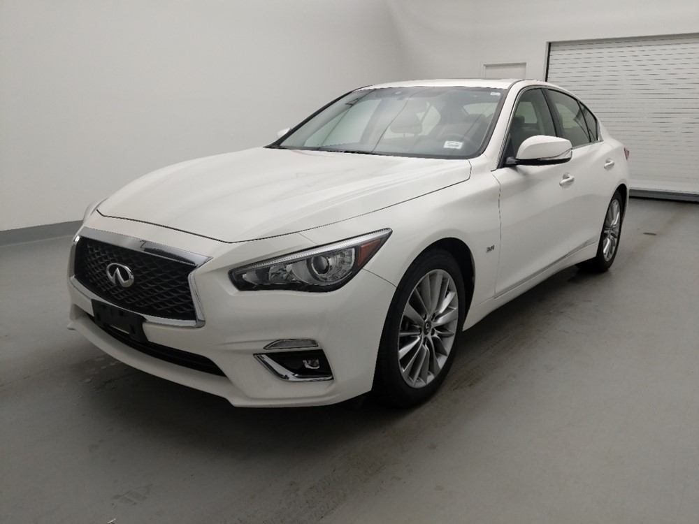 Used 2018 INFINITI Q50 Driver Front Bumper