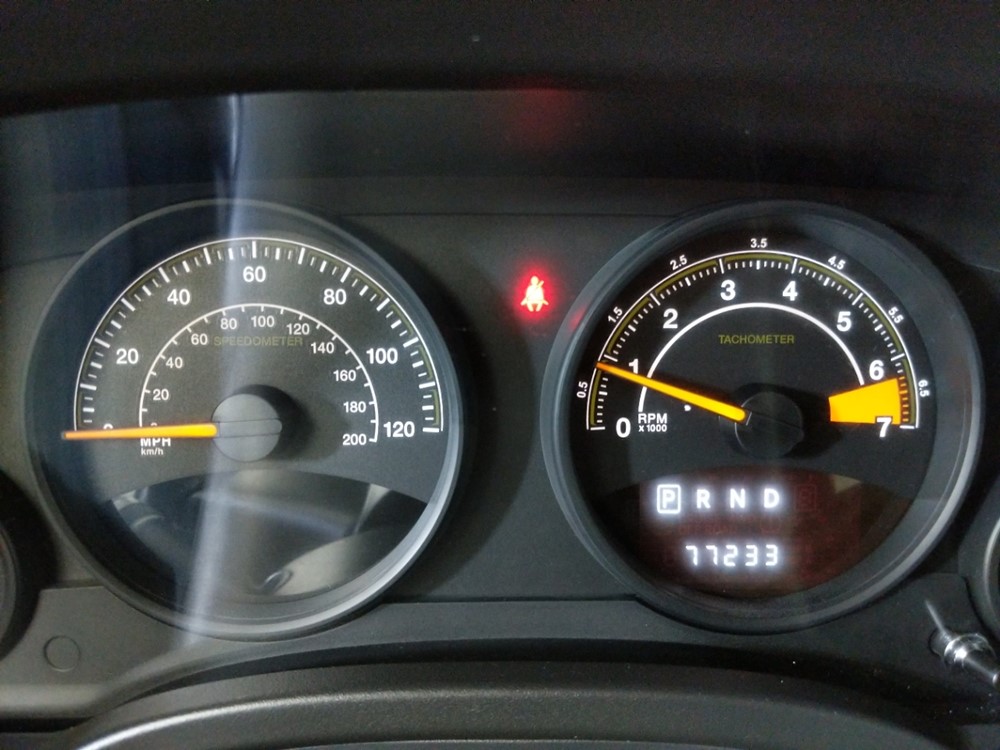 2014 Jeep Patriot - Odometer Close Up