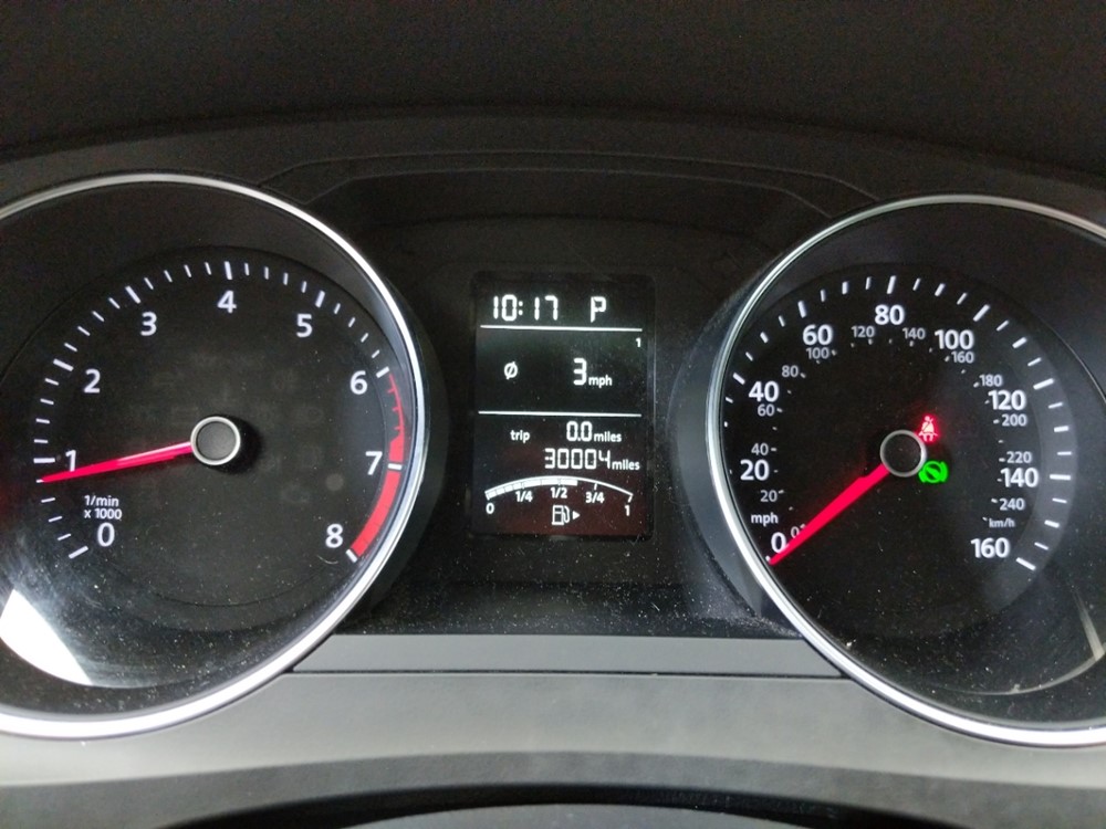 2015 Volkswagen Jetta - Odometer Close Up