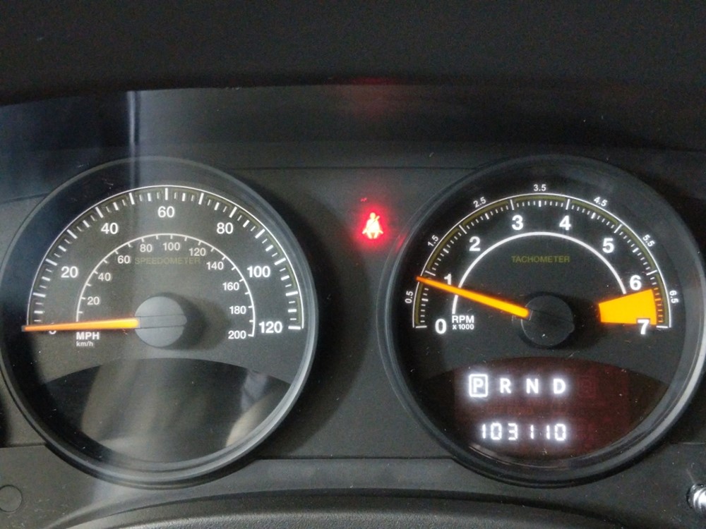 2014 Jeep Patriot - Odometer Close Up
