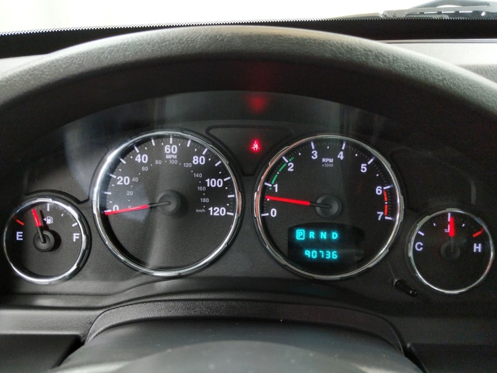 2012 Jeep Liberty - Odometer Close Up