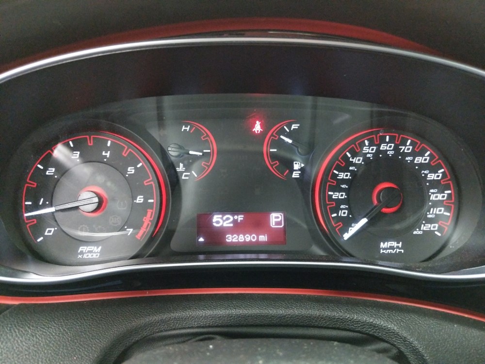 2016 Dodge Dart - Odometer Close Up