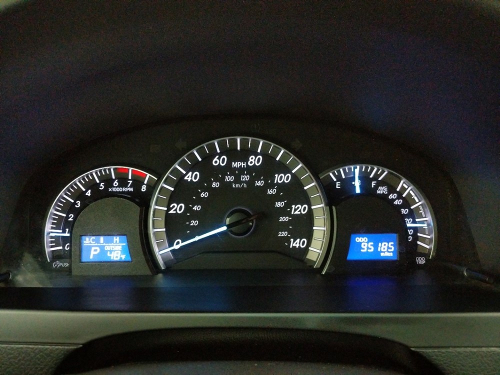 2014 Toyota Camry - Odometer Close Up
