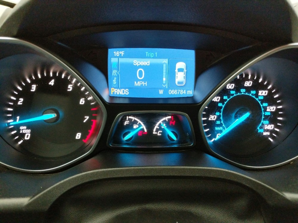2014 Ford Escape - Odometer Close Up