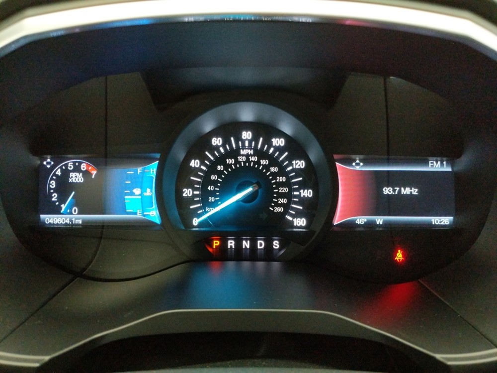 2017 Ford Edge - Odometer Close Up