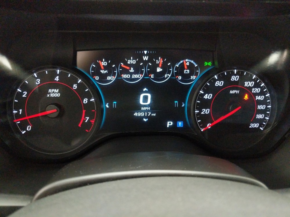 2016 Chevrolet Camaro - Odometer Close Up