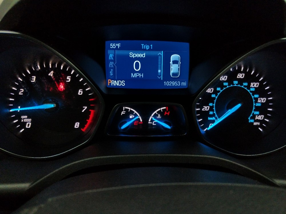 2015 Ford Escape - Odometer Close Up