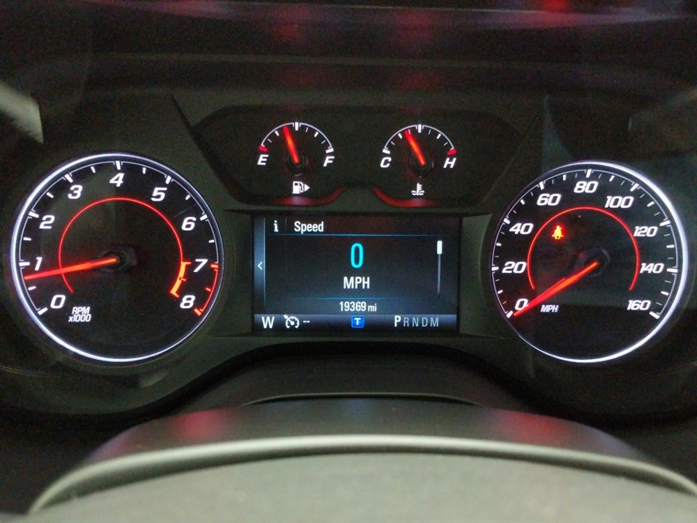 2018 Chevrolet Camaro - Odometer Close Up