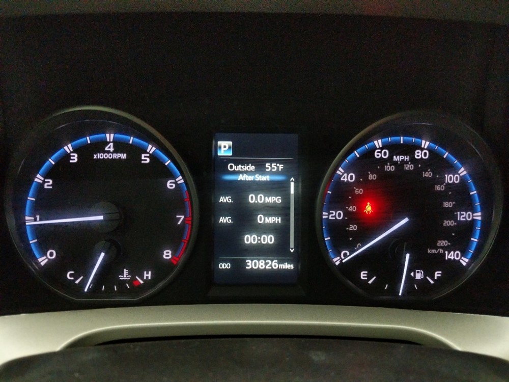 2018 Toyota RAV4 - Odometer Close Up