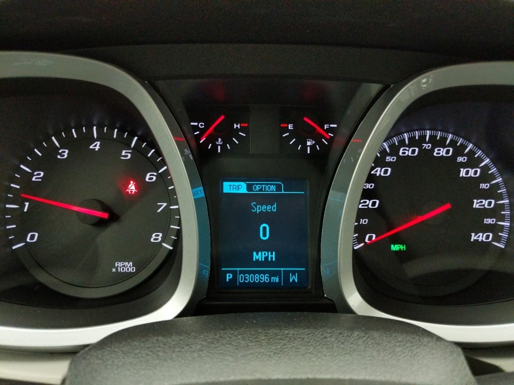 2016 Chevrolet Equinox - Odometer Close Up