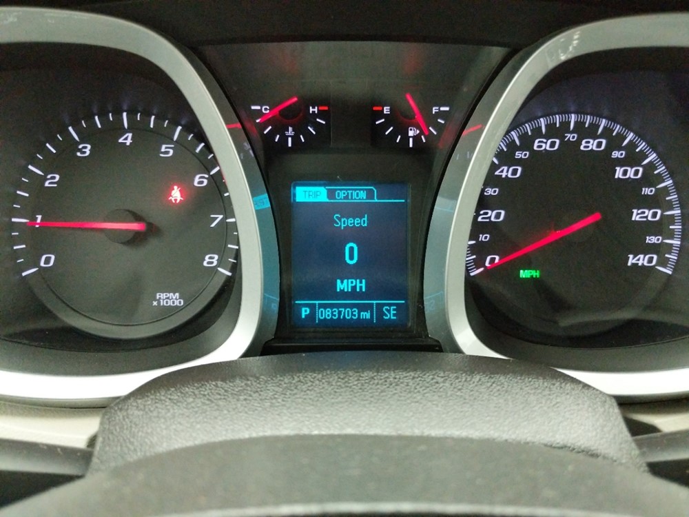2014 Chevrolet Equinox - Odometer Close Up