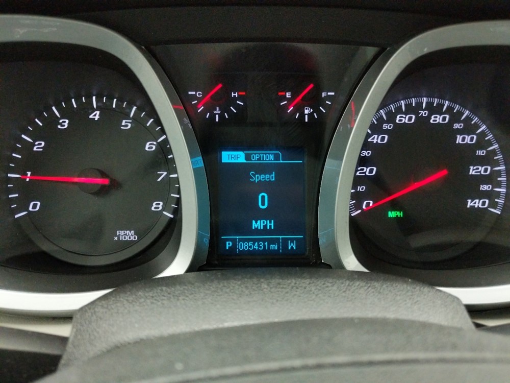 2016 Chevrolet Equinox - Odometer Close Up
