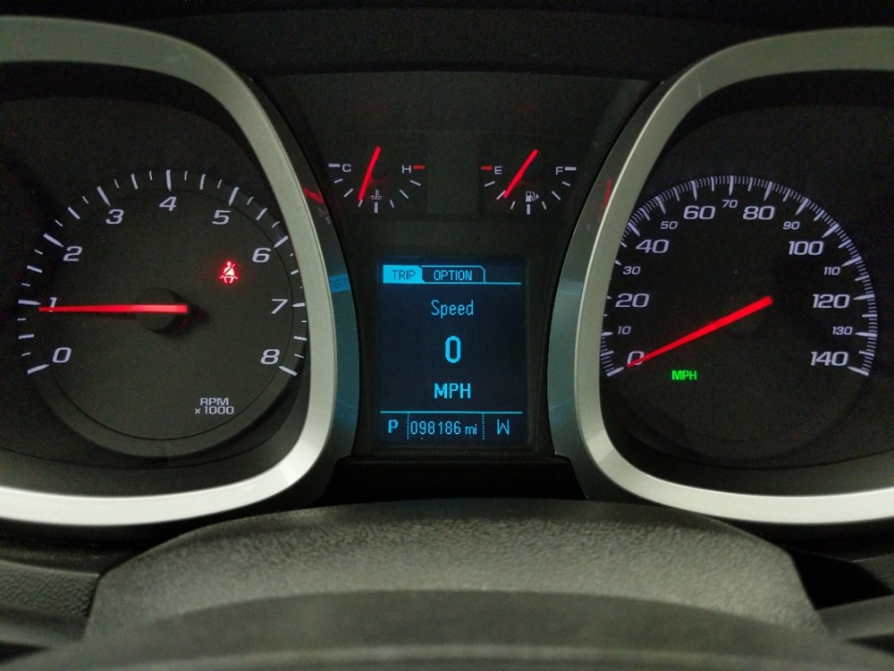 2017 Chevrolet Equinox - Odometer Close Up