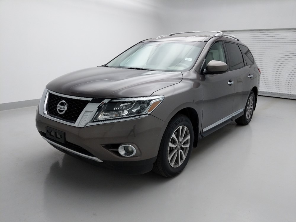 Driver Front Bumper Used 2014 Nissan Pathfinder Driver Front Bumper