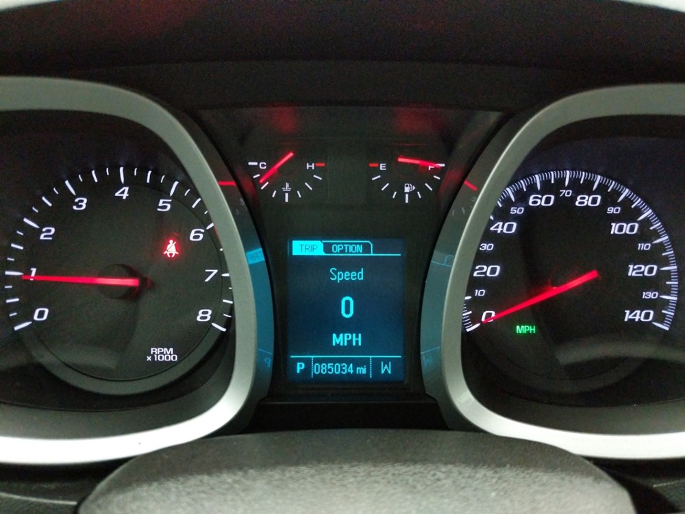 2013 Chevrolet Equinox - Odometer Close Up
