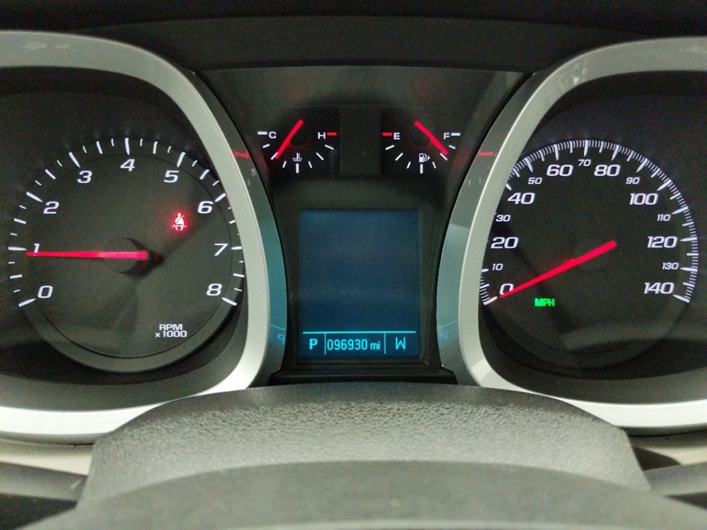 2017 Chevrolet Equinox - Odometer Close Up