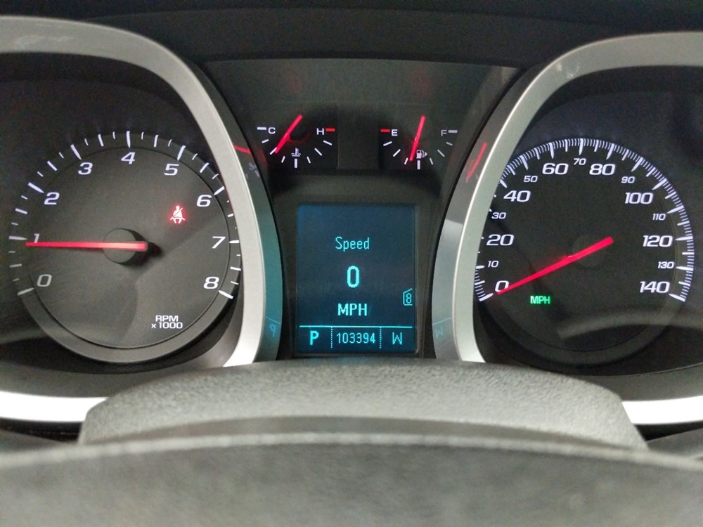 2011 Chevrolet Equinox - Odometer Close Up