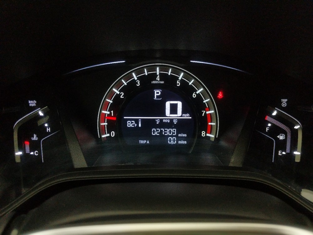 2018 Honda CR-V - Odometer Close Up