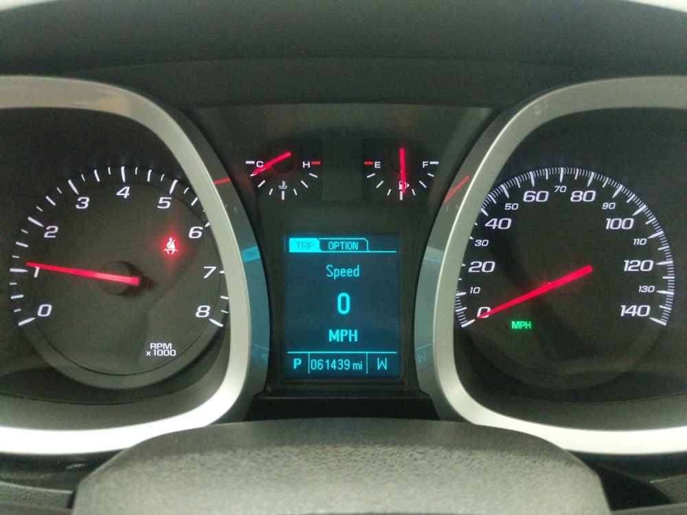 2013 Chevrolet Equinox - Odometer Close Up