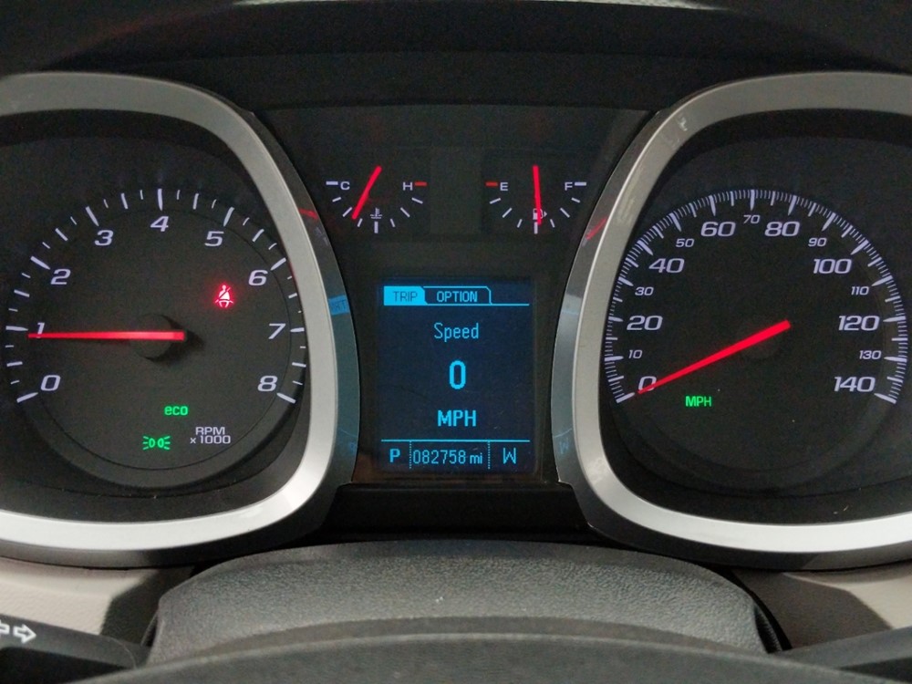 2017 Chevrolet Equinox - Odometer Close Up