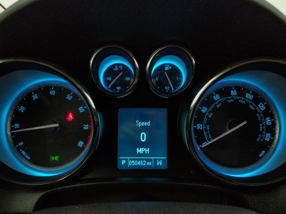 2015 Buick Verano - Odometer Close Up