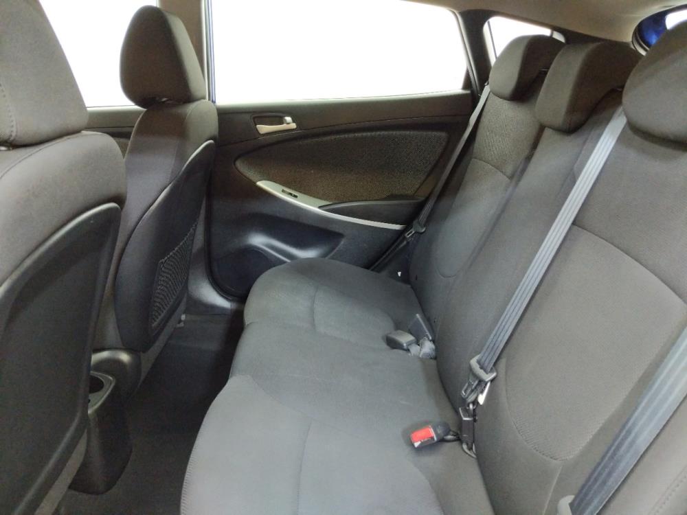 2014 Hyundai Accent - Driver Rear Seat