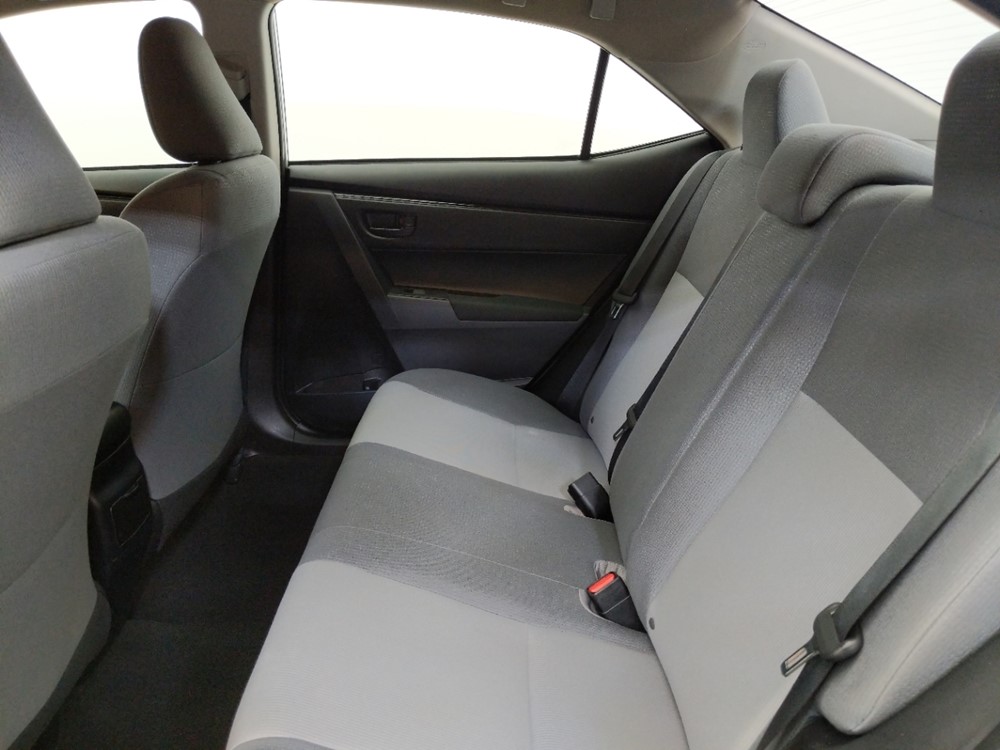 2017 Toyota Corolla - Driver Rear Seat