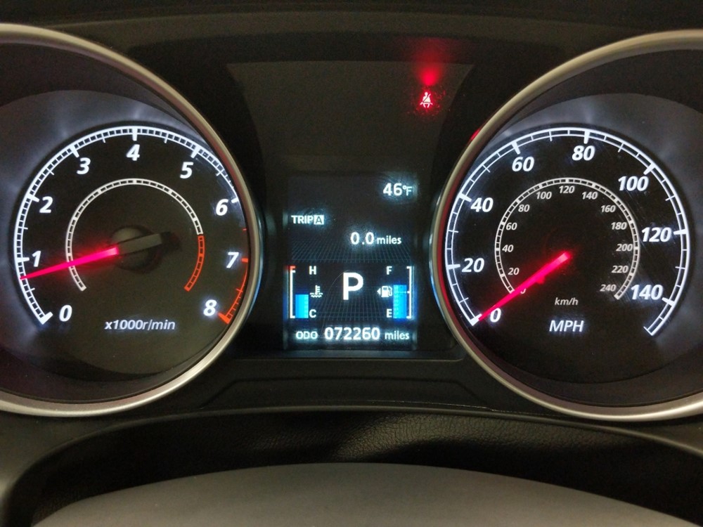 2015 Mitsubishi Outlander - Odometer Close Up