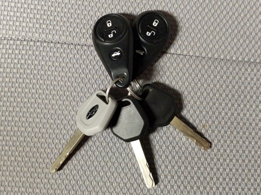 2012 Subaru Forester - Keys