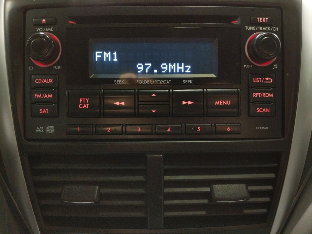 2012 Subaru Forester - Stereo Package