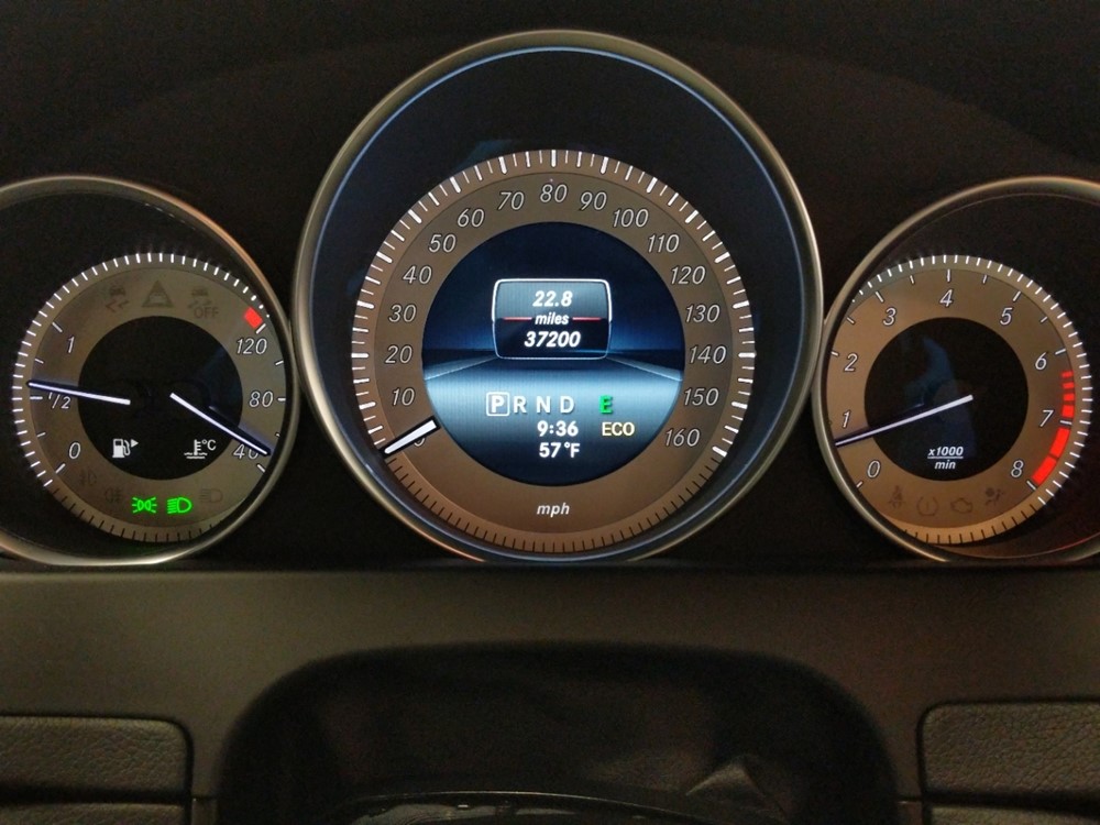 2014 Mercedes-Benz C300 - Odometer Close Up