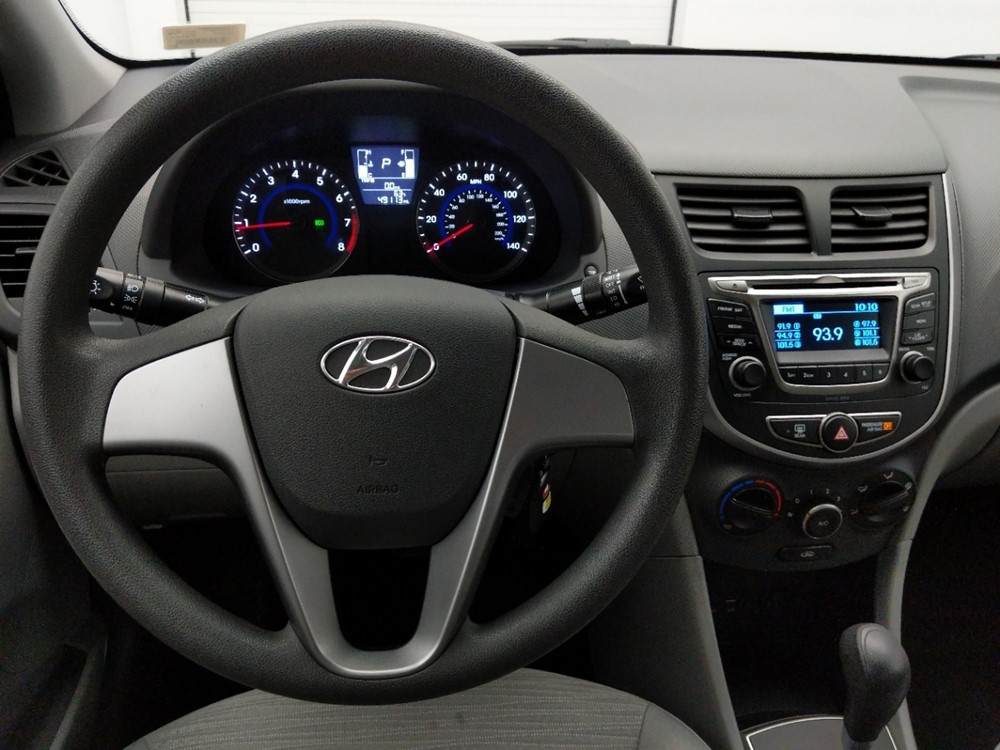 2017 Hyundai Accent - Driver Dash
