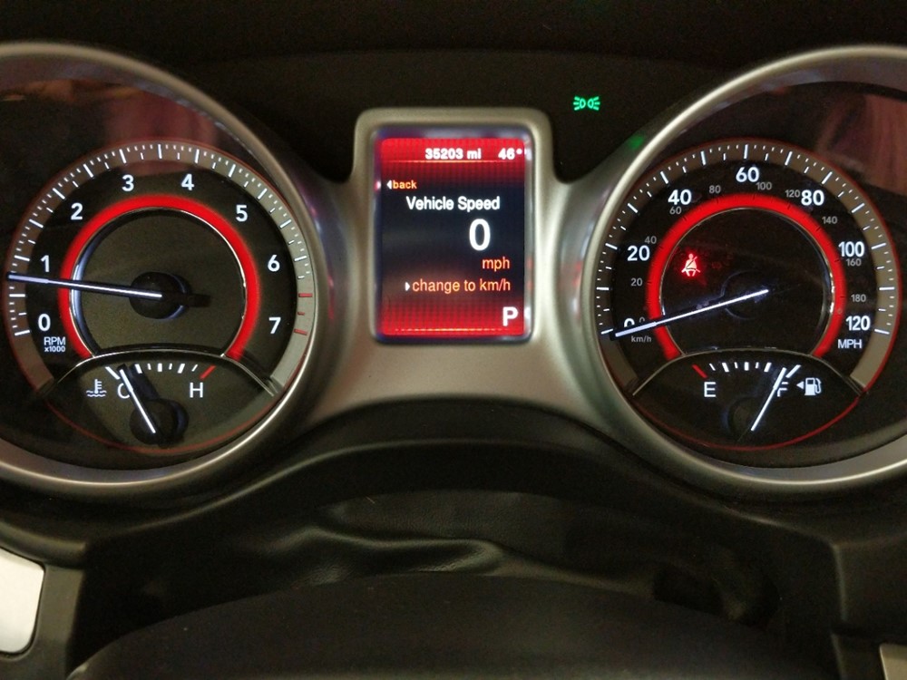 2017 Dodge Journey - Odometer Close Up