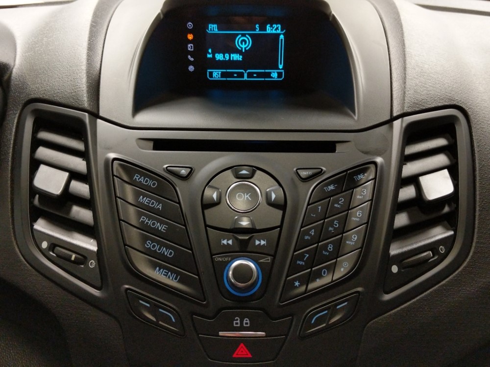 2017 Ford Fiesta - Odometer Close Up