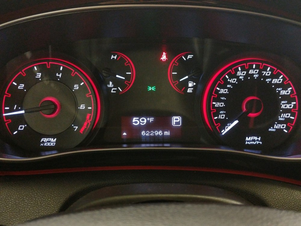 2015 Dodge Dart - Odometer Close Up