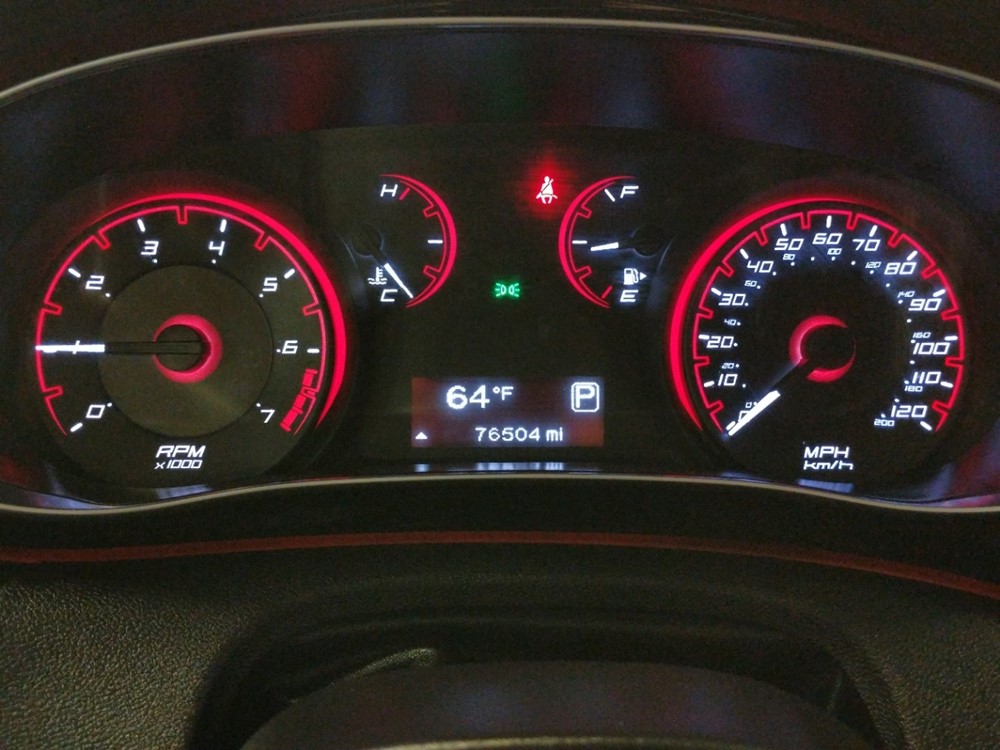 2014 Dodge Dart - Odometer Close Up