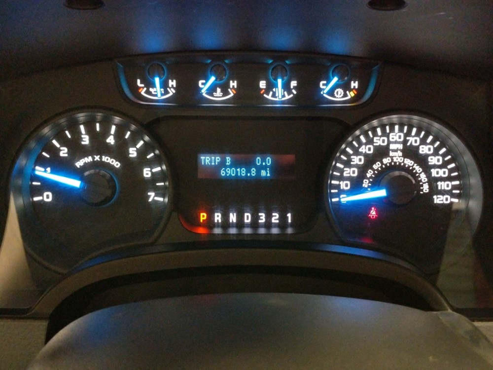 2014 Ford F-150 - Odometer Close Up
